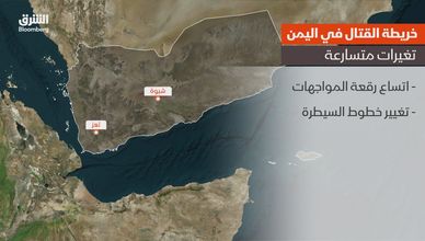 خريطة القتال في اليمن.. تغيرات متسارعة