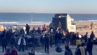 مراسل "الشرق": 112 ضحية باستهداف إسرائيلي لفلسطينيين ينتظرون مساعدات 