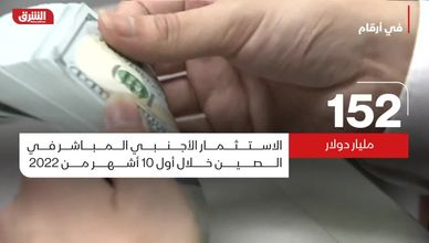 في أرقام.. الاستثمار الأجنبي المباشر في الصين