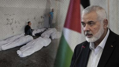 سقوط 14 شخصا بمنزل عائلة هنية رئيس حركة حماس من بينهم شقيقته 