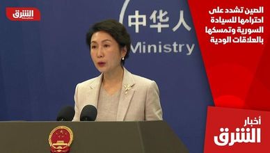 الصين تشدد على احترامها للسيادة السورية وتمسكها بالعلاقات الودية