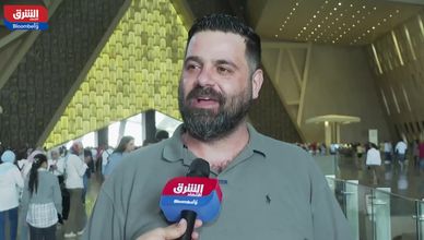 المتحف المصري الكبير.. زحام الزوار لا يتوقف