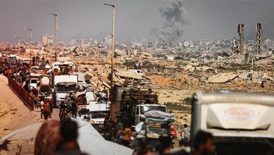 غزة تواجه نزوحاً قسرياً هائلاً.. والأحياء تتحول إلى مدن أشباح