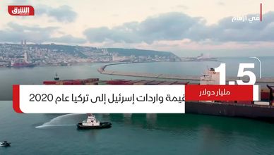 في أرقام.. التبادل التجاري بين تركيا وإسرائيل