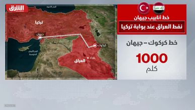 خط أنابيب جيهان.. نفط العراق عند بوابة تركيا
