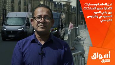 أمن الملاحة ومسارات التجارة محور المباحثات بين ولي العهد السعودي والرئيس الفرنسي