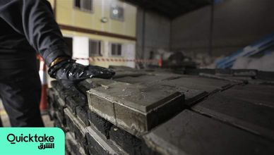 تدوير الأكياس البلاستيكية إلى بلاط بيئي