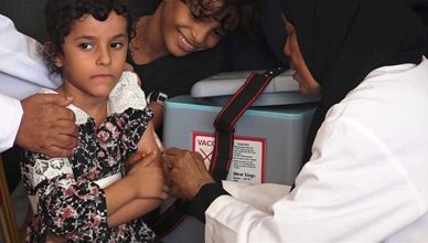 اليمن.. حملة حكومية بدعم أممي لتحصين الأطفال ضد الحصبة في عدن