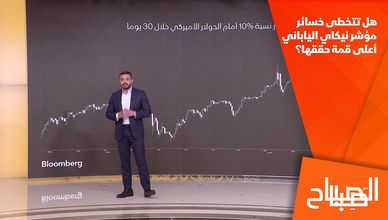 هل تتخطى خسائر مؤشر نيكاي الياباني أعلى قمة حققها؟