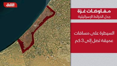 الخرائط الإسرائيلية تعرقل مفاوضات غزة