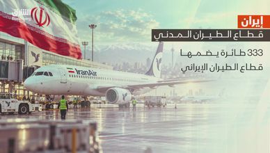 إيران.. قطاع الطيران المدني