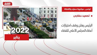 تونس.. مواجهة سعيد والقضاة