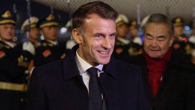 ماكرون يبدأ زيارته الرابعة لبكين لتعزيز الحوار