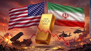 حرب إيران والذهب
