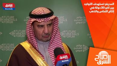 المديفر: نستهدف التواجد بين أكبر 20 دولة في إنتاج النحاس والذهب