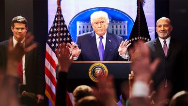 ترمب يجدد التلويح بضرب إيران.. وغارات إسرائيلية على لبنان