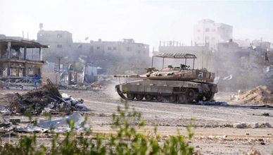 ضحايا مدنيون جراء هجمات إسرائيلية استهدفت مستشفى النصر في غزة