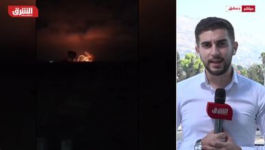 ليلة نيران في حمص واللاذقية وتدمر.. دمشق تندد وإسرائيل تصعد