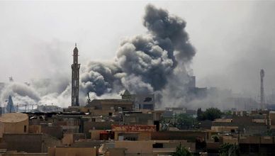 مصدر أمني: قصف على مقر الحشد في بغداد قتل المسؤول العسكري لحركة النجباء