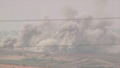 قصف إسرائيلي على مناطق متفرقة بقطاع غزة