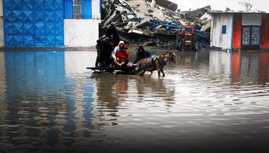 قطاع غزة.. شتاء ثالث في الخيام