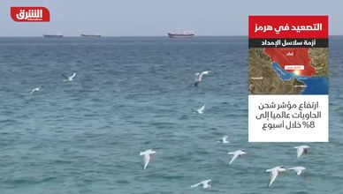 التصعيد في هرمز.. أزمة سلاسل الإمداد