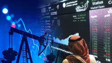"تاسي" يتراجع بأكبر وتيرة يومية منذ بداية سبتمبر.. والنفط في أعلى مستوى له
