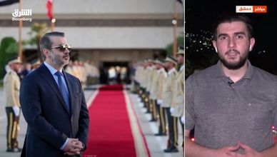 دمشق تستقبل ماكرون.. أسعد الشيباني يتقدم المستقبلين