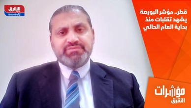 قطر.. مؤشر البورصة يشهد تقلبات منذ بداية العام الحالي