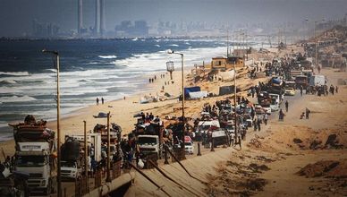 القصف يتصاعد في غزة.. وإيران تهدد بتعليق الاتفاق النووي