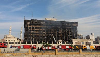 مراسل الشرق: النيابة العامة المصرية تباشر التحقيق في حريق مديرية أمن الإسماعيلية