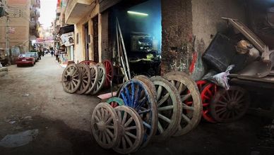 ورشة عاشور.. آخر قلاع صناعة الحنطور في مصر