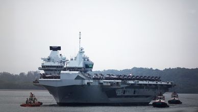 حاملة الطائرات البريطانية "HMS Prince of Wales".. قاعدة جوية عائمة