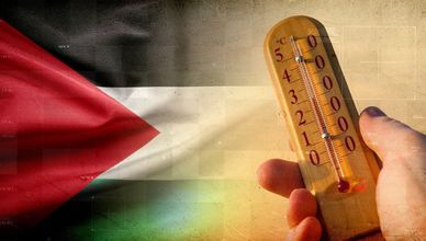 حر الصيف يفاقم مأساة النازحين في خيام قطاع غزة