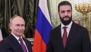 الشرع يبحث مع بوتين مستقبل القوات الروسية في سوريا.. وترمب يهدد إيران
