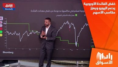 خفض الفائدة الأوروبية يدعم اليورو ويعزز مكاسب الأسهم