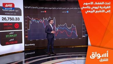تحت الضغط.. الأسهم القيادية تهوي بتاسي إلى التشبع البيعي