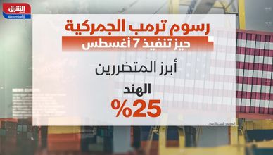 رسوم ترمب الجمركية.. حيز تنفيذ 7 أغسطس
