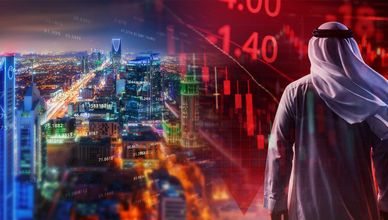 "تاسي" يتجه نحو خسارة أسبوعية.. ونمو قياسي للقطاع غير النفطي السعودي