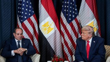 ترمب خلال لقاء مع السيسي: سد النهضة قضية خطيرة وسنسعى لاتفاق