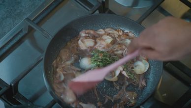 سمان باللحم المفروم