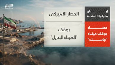 إيران والولايات المتحدة.. حصار يوقف ميناء "جاسك"