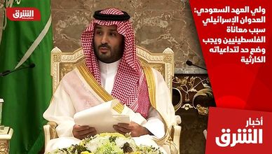 ولي العهد السعودي: العدوان الإسرائيلي سبب معاناة الفلسطينيين ويجب وضع حد لتداعياته الكارثية