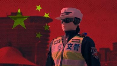 الصين تختبر روبوتات المرور ضمن رؤية المدن الذكية