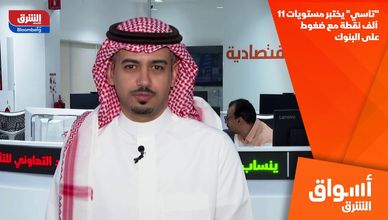 "تاسي" يختبر مستويات 11 ألف نقطة مع ضغوط على البنوك
