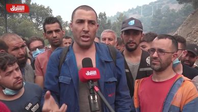 الجزائر.. حرائق ضخمة تضرب ولايات شرق البلاد
