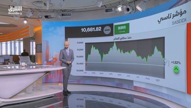 "تاسي" يفتتح التعاملات في المنطقة الحمراء.. والنفط متذبذب