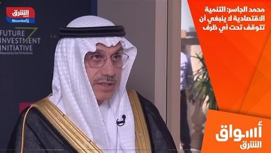 محمد الجاسر: التنمية الاقتصادية لا ينبغي أن تتوقف تحت أي ظرف