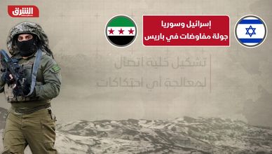 سوريا وإسرائيل.. جولة مفاوضات في باريس