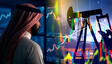 "تاسي" يفتتح التعاملات في المنطقة الحمراء.. والنفط متذبذب